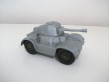 HONG KONG PLASTIC DINKY COPY ARMOURED CAR TANK  ARMY MILITARY TOY MODEL