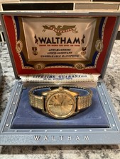 Vintage Rare Waltham 17 Jewel