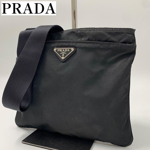 Prada nylon crossbody shoulder - nylon,