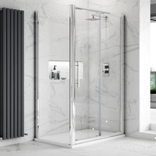 Hudson Reed Apex Sliding Door Rectangular Shower Enclosure 1100mm x 700mm