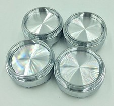 4x 60mm Alloy Wheel Center Hub Caps No Logo Compatible With Rays Volk Racing 