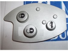 3 Button Rubber Key for Remote Control Citroen Xantia C8 Other with Key Snap