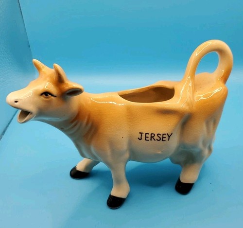 Jersey cow ceramic - jersey,