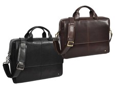 Real Leather Briefcase Laptop