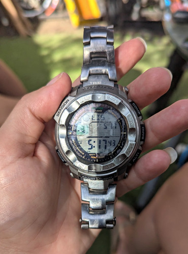 Casio pro trek prw 1100t - pro, prw-1100t