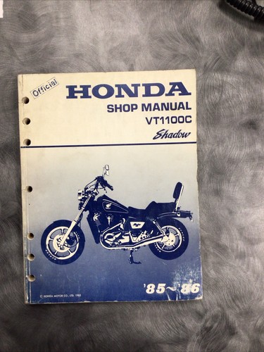 1985 1986 honda vt1100c shop - honda,