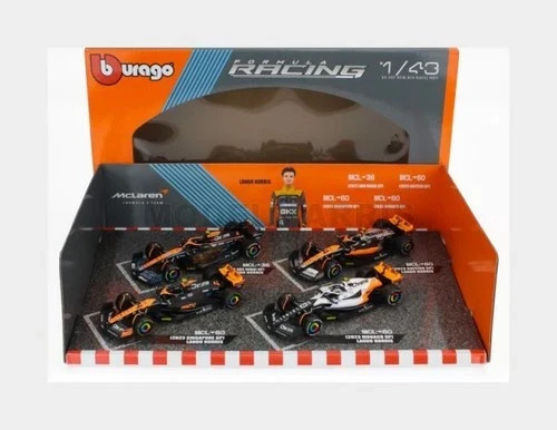 Burago 38096 pack4 mclaren - burago,
