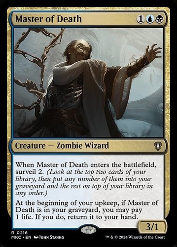 Master death commander - death,
