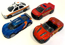 1:43 Diecast Car Models Bundle Teamsterz Fire 4TM-D1 & 4TM-C1, Bburago, Police