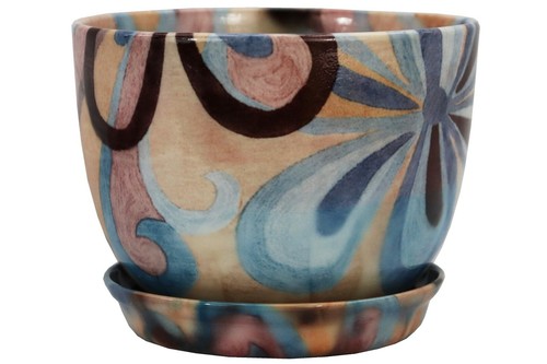 Ceramic plant pots with - ceramic,