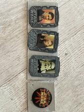 Star Wars Pin badges, storm Trooper, Qui-Gon Jinn