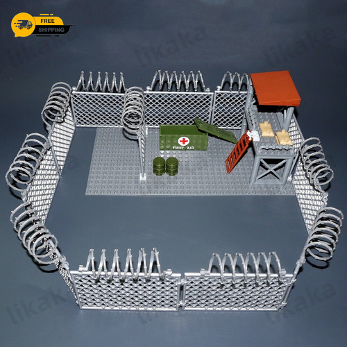 Military base building blocks - military,