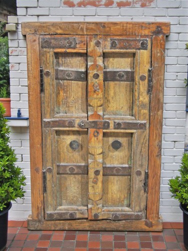 Antique wooden wall décor - wall,