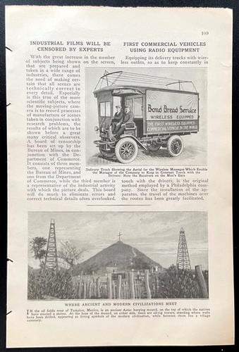 Bond bread 1922 article - bread,