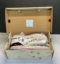 One Direction Autograph Low Sneakers White Canvas Original Box Size 9 Pre-owned