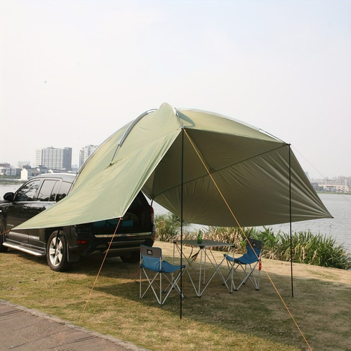 Car tailgate awning - awning, camping