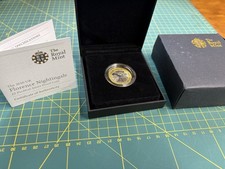 Florence Nightingale Piedfort £2 Two Pound Silver Proof Coin With COA Royal Mint