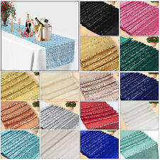 Table Runners Dining Party Christmas Wedding Banquet Sequin Table Runner Decor