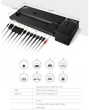 40AJ LENOVO THINKPAD ULTRA DOCK L480, L580, P52s, T480, X280 with locking keys