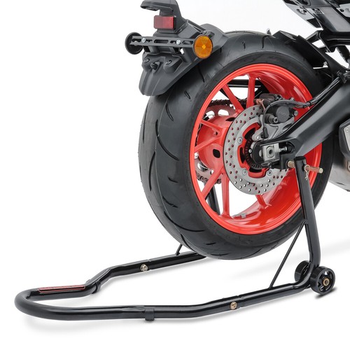 Motorbike rear paddock - motorbike,