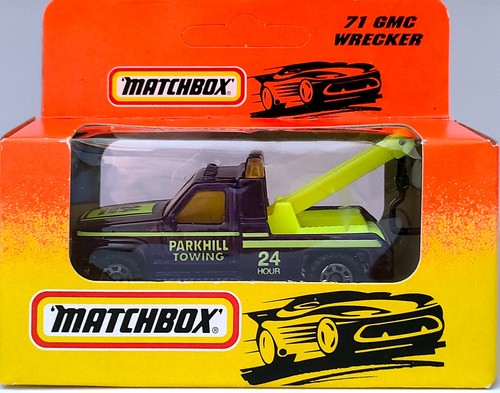 Matchbox gmc wrecker tow - matchbox, #71