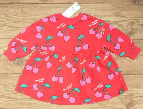 Girl red cotton - cotton, rich
