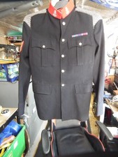 1953 OFFICERS DRESS TUNIC & TROUSERS POSS, QUEENS OWN HUSSARS
