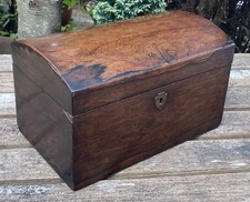 Antique 19thC. Rosewood Dome