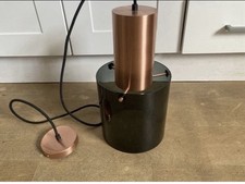 Copper Ceiling Pendant Light Contemporary Modern Stylish Copper And Glass