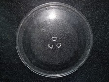 GLASS MICROWAVE TURNTABLE PLATE 255MM