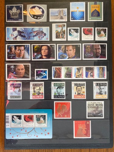 Canada mint stamps 2017 - canada,