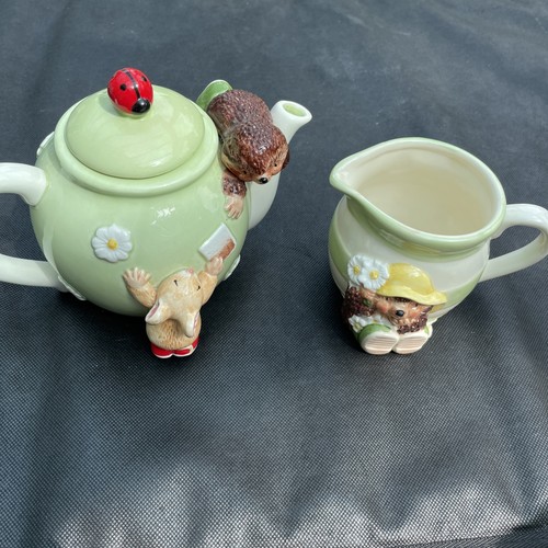 Country companions teapot and - country,