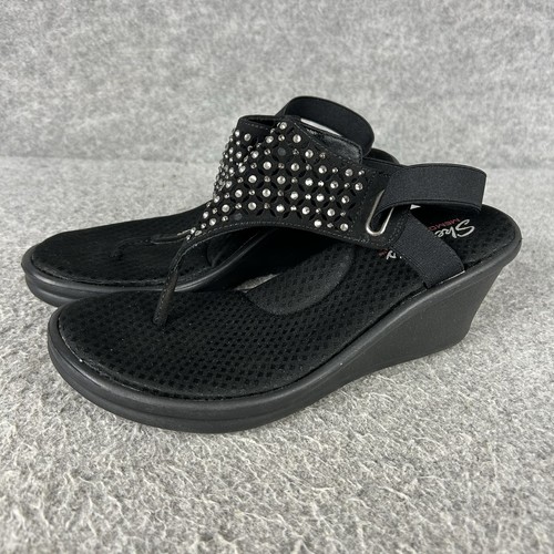 Skechers wedge heel sandals - skechers,