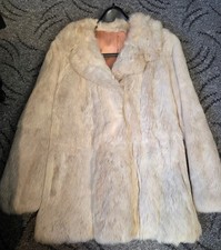 Vintage Coney Real Fur Coat In