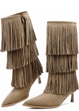 Kitten Heel Boots With