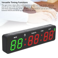 Gym Timer Clock for Home Gym