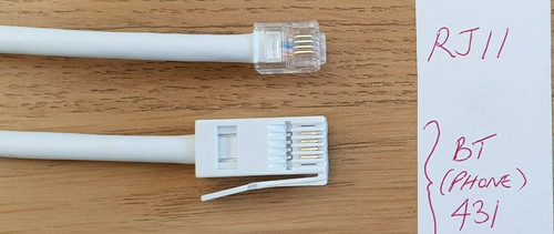 Connector 431 rj11 1m - a, to