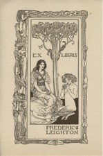 Ex libris FREDERIC LEIGHTON