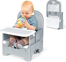 Orzbow Foldable Toddler Booster Seat Dining Chair,Stable Baby Chair Booster Seat