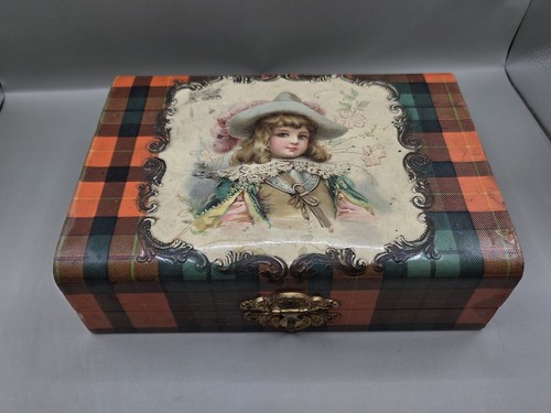 Antique dresser box with - dresser,