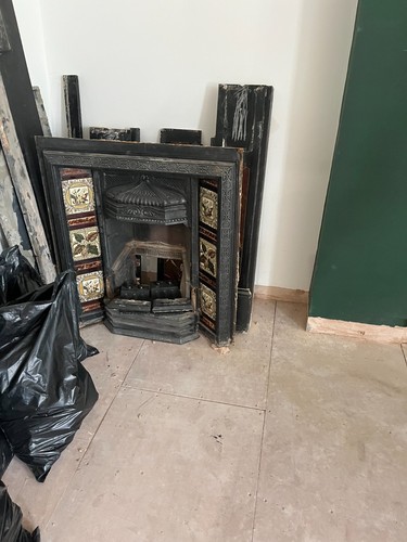 Victorian marble fireplace - victorian,
