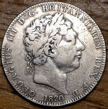 1820 LX King George III Crown