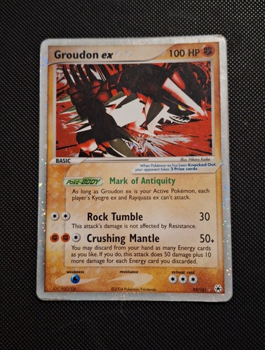 Groudon 101 hidden - 93/101,