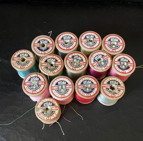 Vintage cotton reels thread - vintage, &
