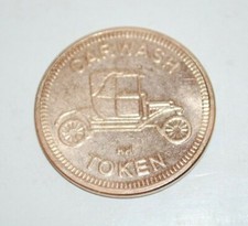 VINTAGE Car Wash HH Token No