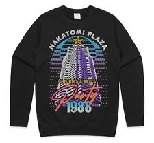 Nakatomi Plaza Party 1988 Christmas Jumper Sweatshirt Funny 80's Die Movie Bruce