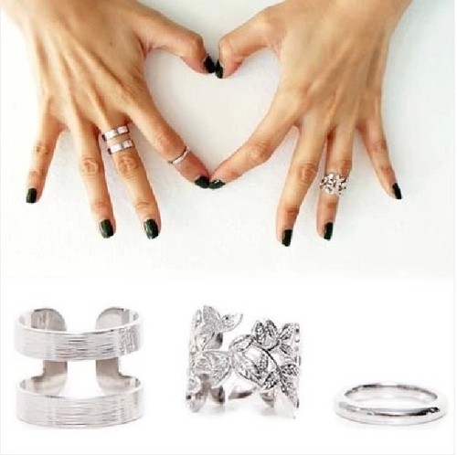 Piece ring set three - ring,