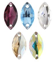 Superior PRIMERO 3223 Navette Sew-On Stones Crystals * Many Colors