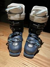 Salomon X Max 90W Womens Ski Boots in Petrol Blue