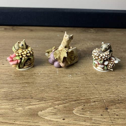 Harmony kingdom mice - lot, 2